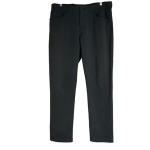 Public Rec All Day Straight Fit Pants Mens Charcoal Gray Size 34x30